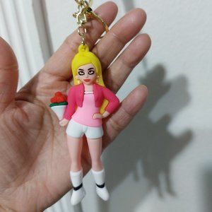 Barbie Smokey Eyes Keychain Keyring Bag Charm